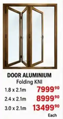 Build It Door aluminium folding kni offer