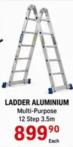 Build It Ladder aluminium multi-purpose 12 step offer