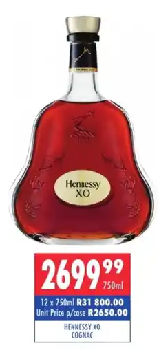 Ultra Liquors Hennessy XO Cognac offer