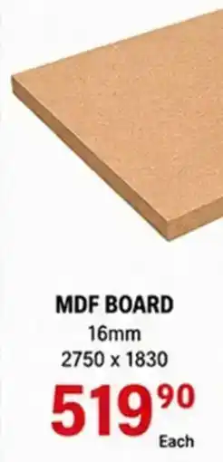 Build It Mdf board offer