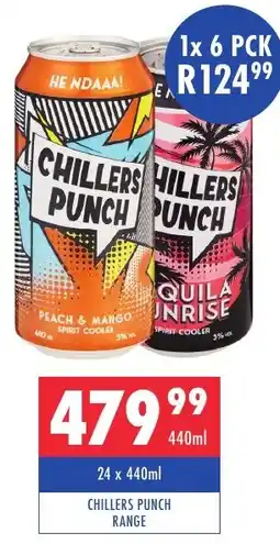 Ultra Liquors Chillers punch range offer