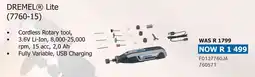 Builders Warehouse Dremel Lite offer