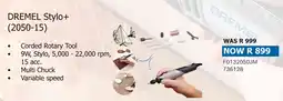 Builders Warehouse Dremel Stylo+ offer