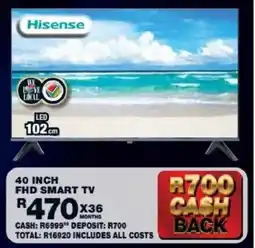 Lewis Hisense 40 inch FHD Smart TV offer