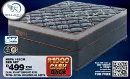 Lewis Buraaq beds nova 152cm bed set offer