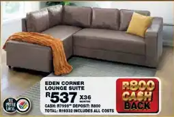 Lewis Eden corner lounge suite offer