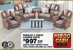 Lewis Presley lounge suite offer