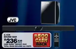 Lewis Jvc 2.1ch sound bar offer