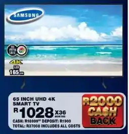 Lewis Samsung 65 inch UHD 4K Smart TV offer
