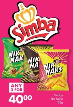 Save Simba Nik Naks offer