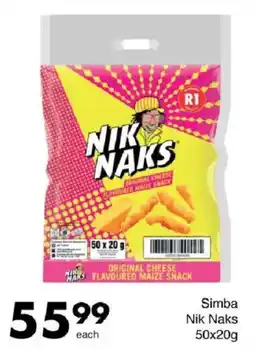 Save Simba Nik Naks offer