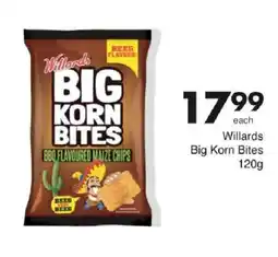 Save Willards Big Korn Bites offer