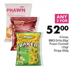 Save Frimax BBQ Grills/ Prawn Cocktail/ Rings offer