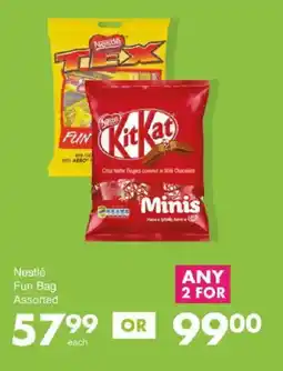 Save Nestlé Fun Bag Assorted offer