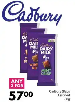 Save Cadbury Slabs Assorted offer
