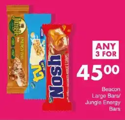 Save Beacon Large Bars/ Jungle Energy Bars offer