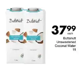 Save Buttanutt Unsweetened Coconut Water offer