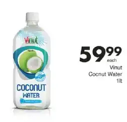 Save Vinut Coconut Water offer