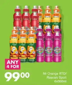 Save Mr Orange RTD/ Rascals Sport offer