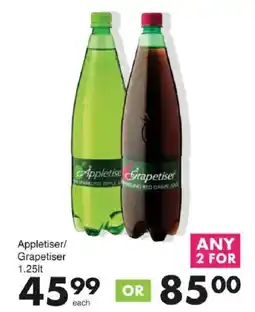Save Appletiser/ Grapetiser offer
