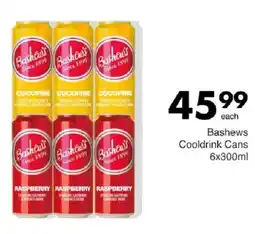 Save Bashews Cooldrink Cans offer