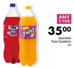 Save Sparletta/ Twist Cooldrink offer