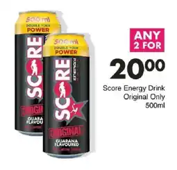 Save Score Energy Drink Original offer