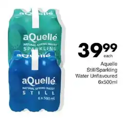 Save Aquelle Still/ Sparkling Water Unflavoured offer