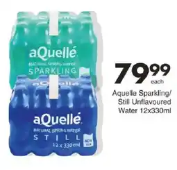 Save Aquelle Sparkling/ Still Unflavoured Water offer