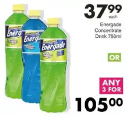 Save Energade Concentrate Drink offer