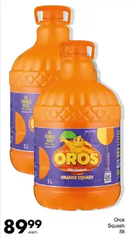Save Oros Squash offer
