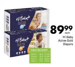 Save Hi Baby Active Gold Diapers offer
