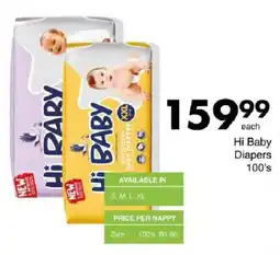 Save Hi Baby Diapers offer