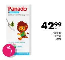 Save Panado Syrup offer