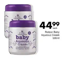 Save Reitzer Baby Aqueous Cream offer