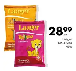 Save Laager Tea 4 Kids offer