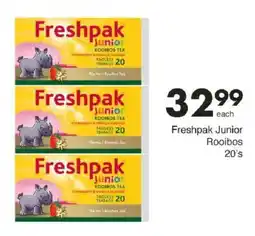 Save Freshpak Junior Rooibos offer