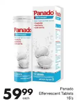 Save Panado Effervescent Tablets offer