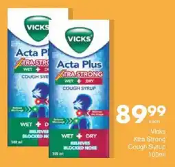 Save Vicks Xtra Strong Cough Syrup offer