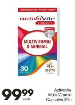 Save Activovite Multi-Vitamin Capsules offer
