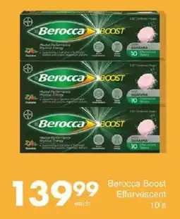 Save Berocca Boost Effervescent offer