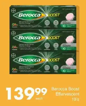 Save Berocca Boost Effervescent offer