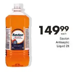 Save Savlon Antiseptic Liquid offer