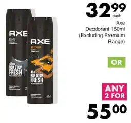Save Axe Deodorant offer