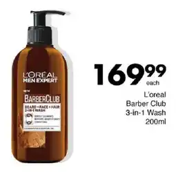 Save L'oreal Barber Club 3-in-1 Wash offer