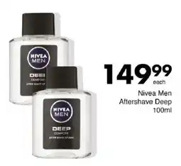 Save Nivea Men Aftershave Deep offer