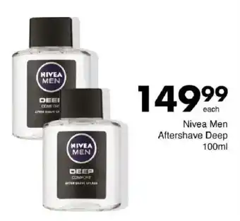 Save Nivea Men Aftershave Deep offer