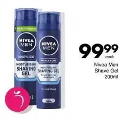 Save Nivea Men Shave Gel offer
