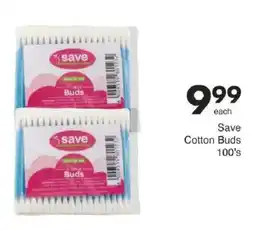 Save Save Cotton Buds offer