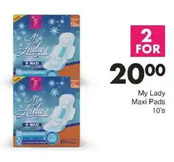 Save My Lady Maxi Pads offer